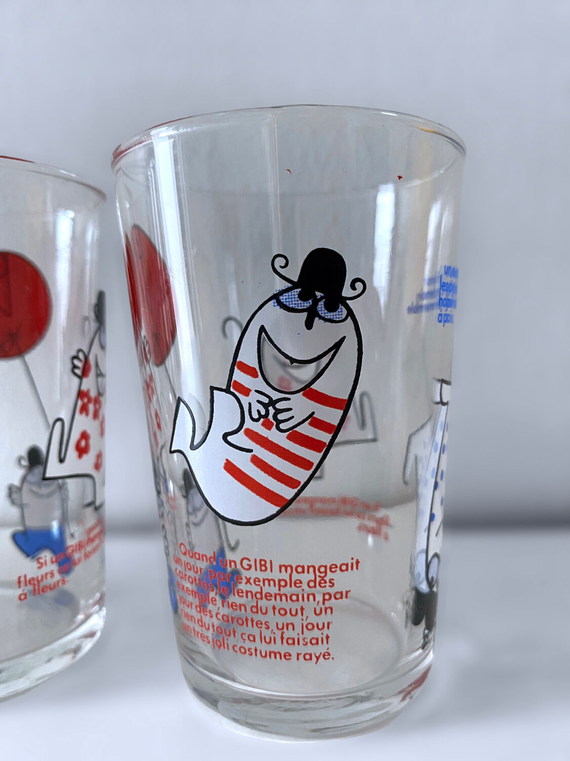 4 collector's glasses The Shadoks