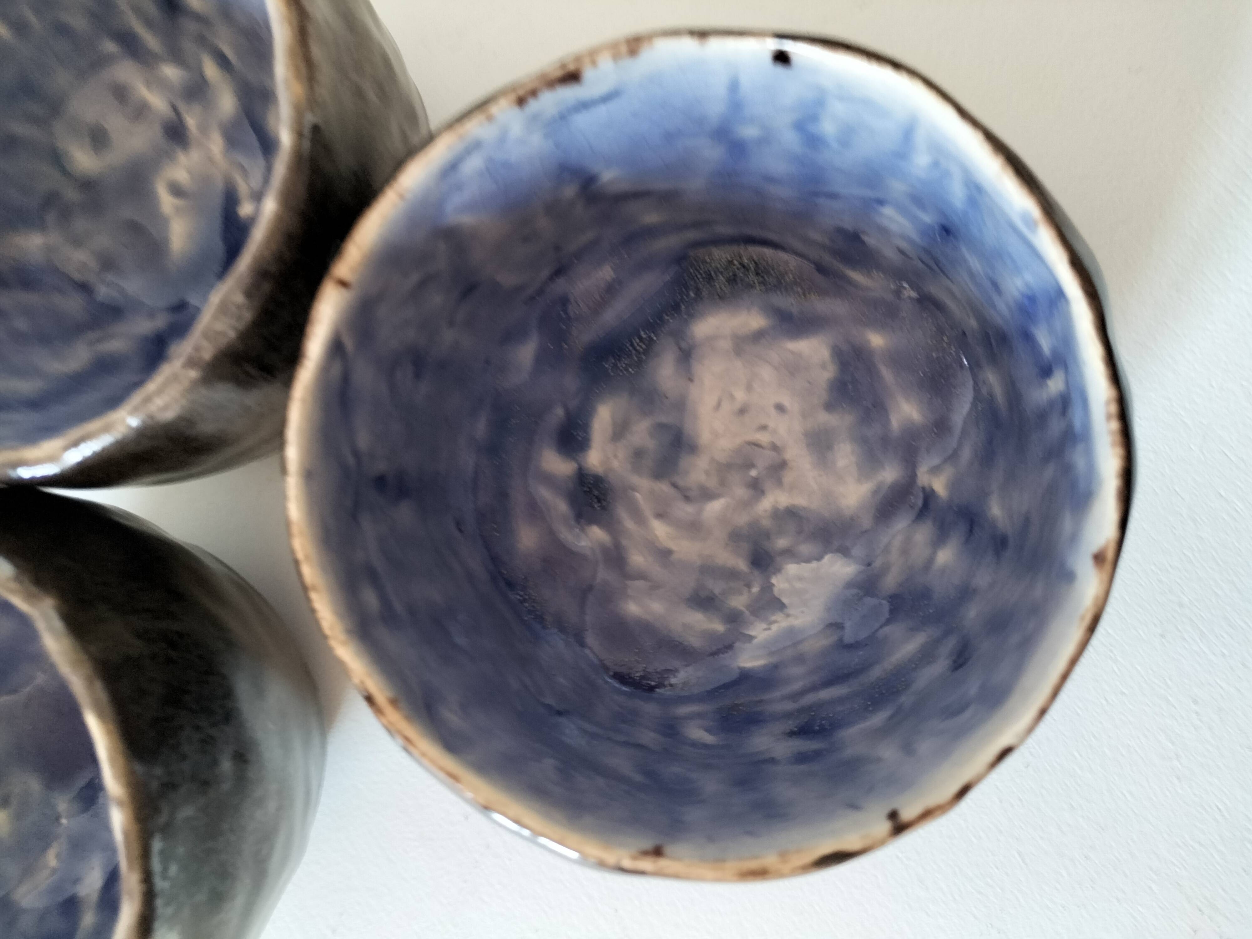 Coupelles céramiques artisanales