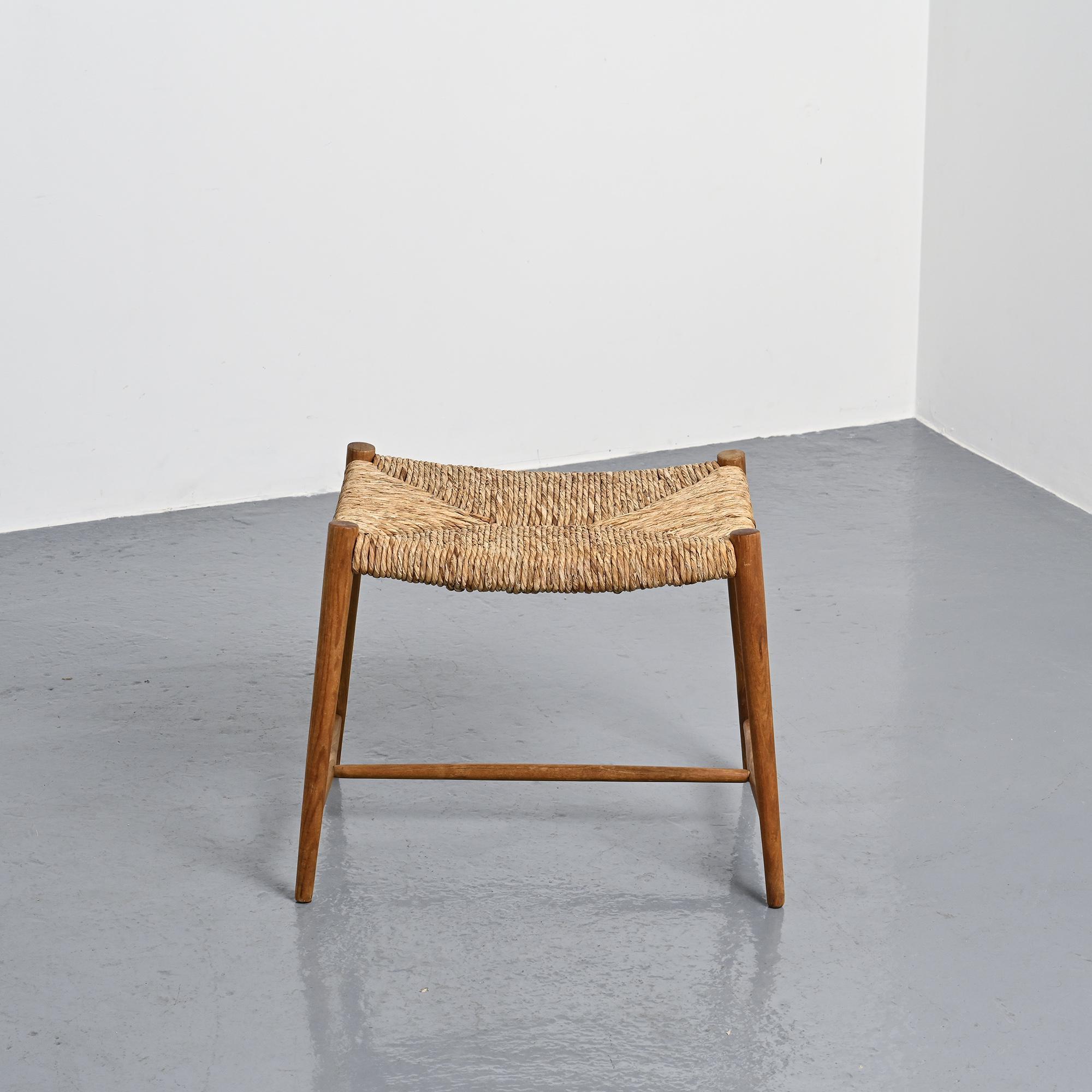 Tabouret par Sigune Daläge pour Meisterkreis Hannover, 1958