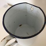 Old enamelled pot