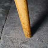 Vintage Scandinavian dining table made of Karelian birch