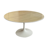 Saarinen table Knoll vintage 137 cm white marble
