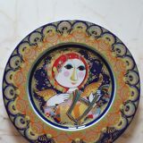 Decorative plate Rosenthal design Bjorn Wiinblad 1978