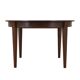 Round rosewood table, Danish design, 1970s, production: Denmark