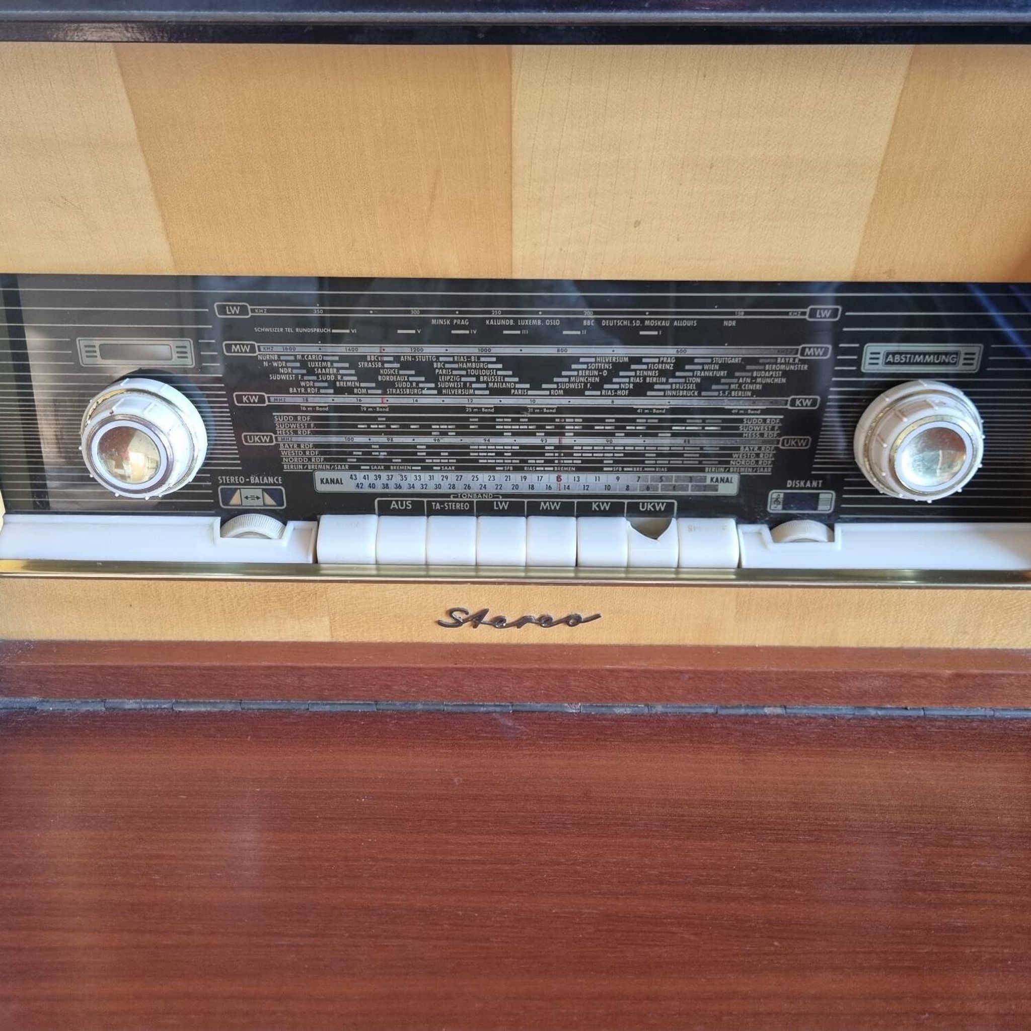 Telefunken hi-fi furniture from 1960.