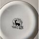 6 dessert plates in Limoges porcelain - Manufacture A. Vignaud