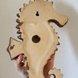 SEAHORSE Ceramic Wall Hanging VINTAGE