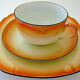 Art-deco bohemian porcelain tea or coffee
