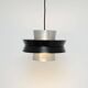 Lampe en argent dans le style de Trava par Carl Thore, années 1960.