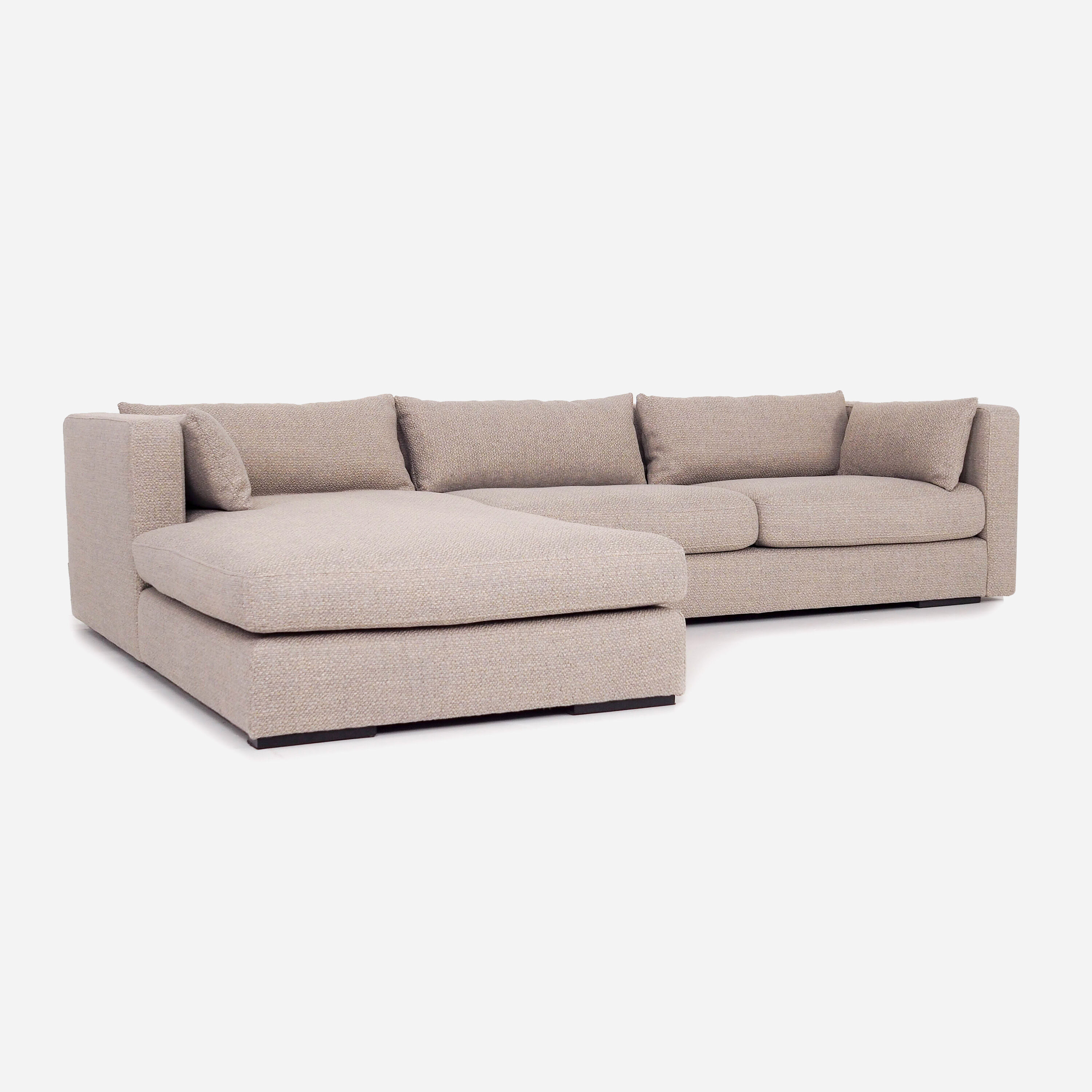 Corner sofa sztokholm beige melange, scandinavian design
