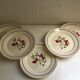 Lot 5 assiettes à dessert Luneville