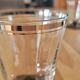 9 verres à eau vintage