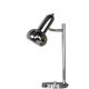 Lampe articulée en métal chromé années 60
