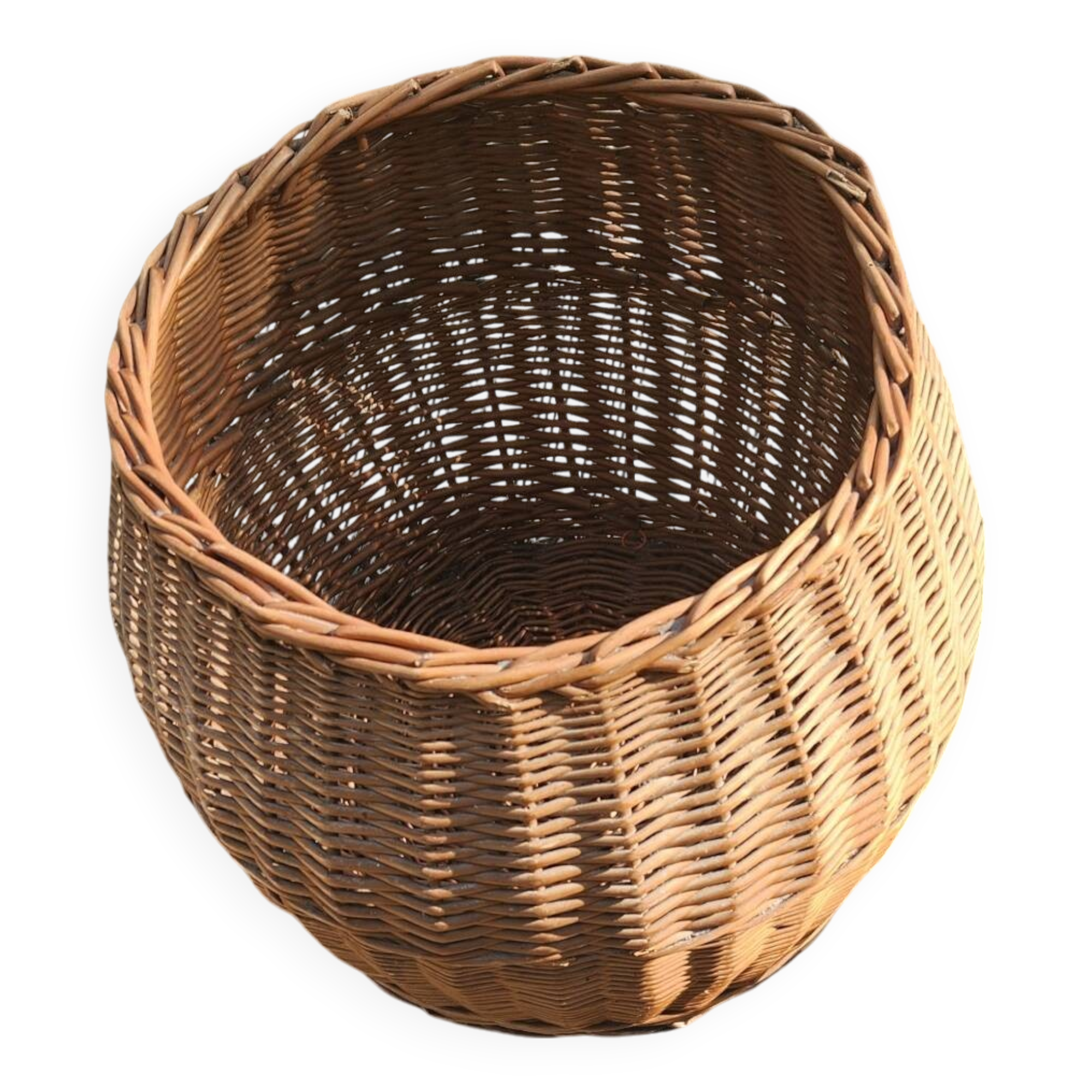 Wicker planter