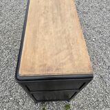 Art deco oak chest of drawers from the 50s revamp