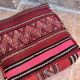 Handmade Berber Kilim pouf, floor cushion
