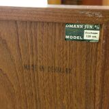 Vintage Teak Shelf from Omann Jun, 1960s