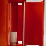Rare Design Lamp Studio D.A. Lamperti in Orange, 1960s