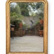 Louis Philippe fireplace mirror 89 cm x 120 cm