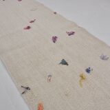 Handwoven Vintage Hemp Hallway Runner sku3921