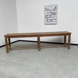 Oak console farm table 3m