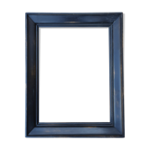 Old black patinated frame