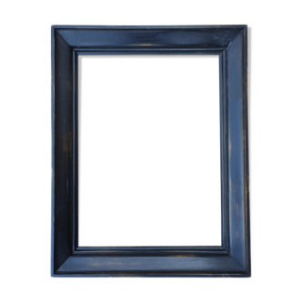 Old black patinated frame