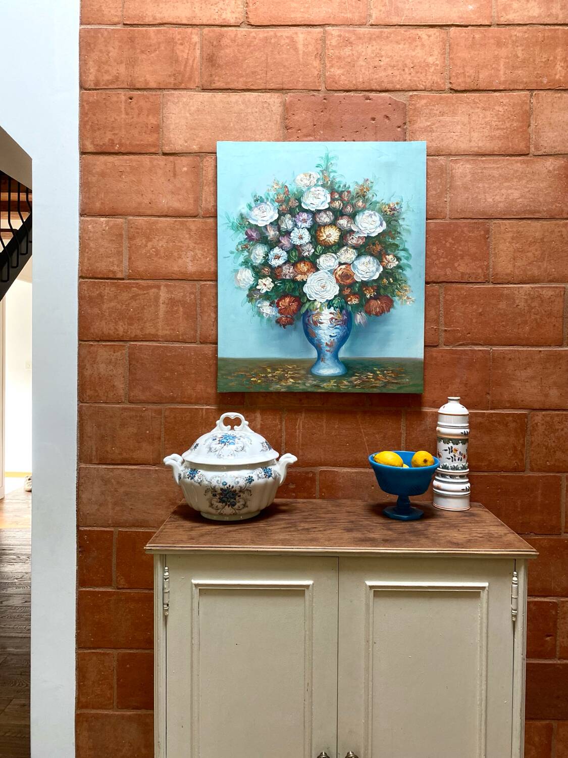Vintage oil on canvas