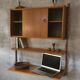 Ergo wall shelf in teak, Vintage Scandinavian 1960s
