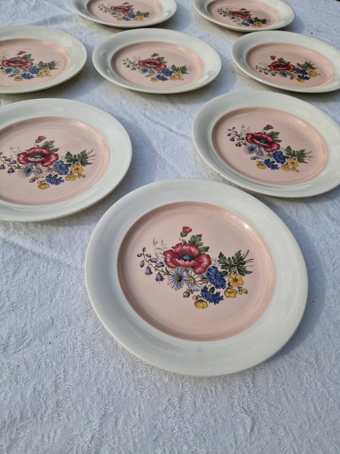 8 dessert plates cheese salad villeroy et boch model 1584 21,