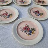 8 assiettes a dessert fromage salade villeroy et boch modele 1584  21,