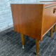 Pair of Scandinavian teak bedside tables