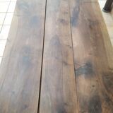 Walnut farmhouse table