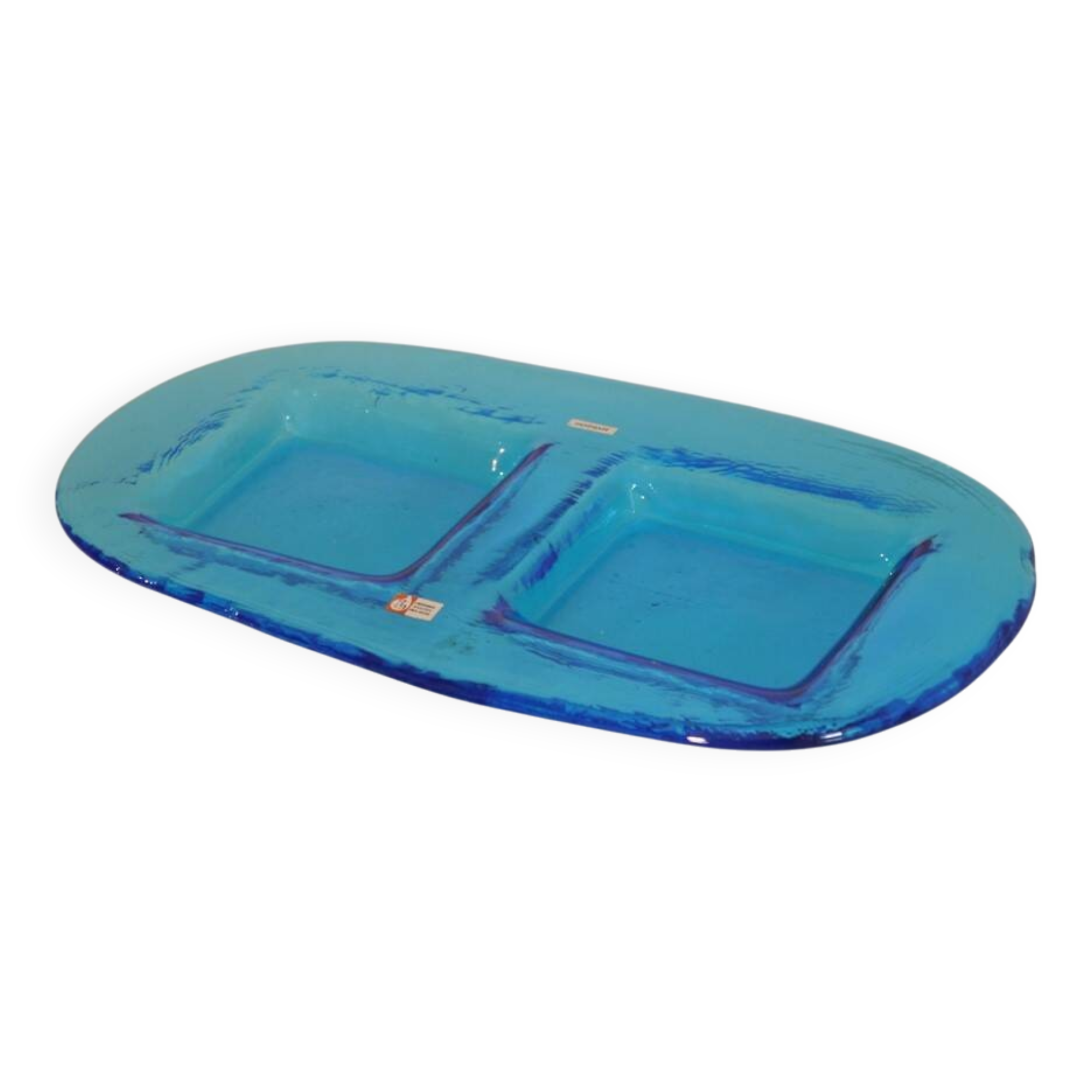 Glass empty pocket by Gunnar Ander 1970