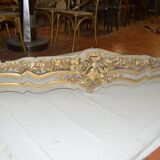 LOUIS XV style ledge in carved and patinated wood