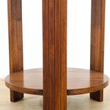Side table / accent table in carved wood – Art Deco 1930