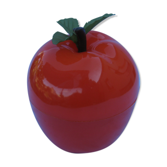 Vintage plastic apple ice bucket