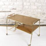 Vintage vinyl holder trolley