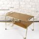 Vintage vinyl holder trolley