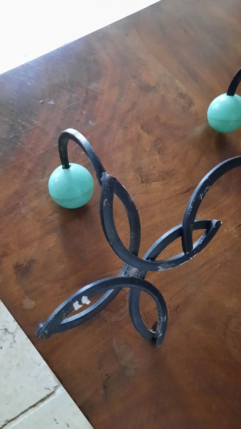 Wall coat rack 3 balls