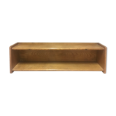 Wooden wall shelf