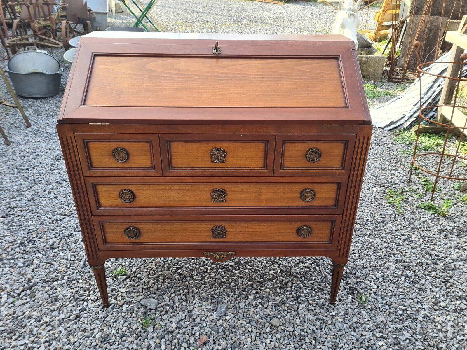 cherry wood slope desk