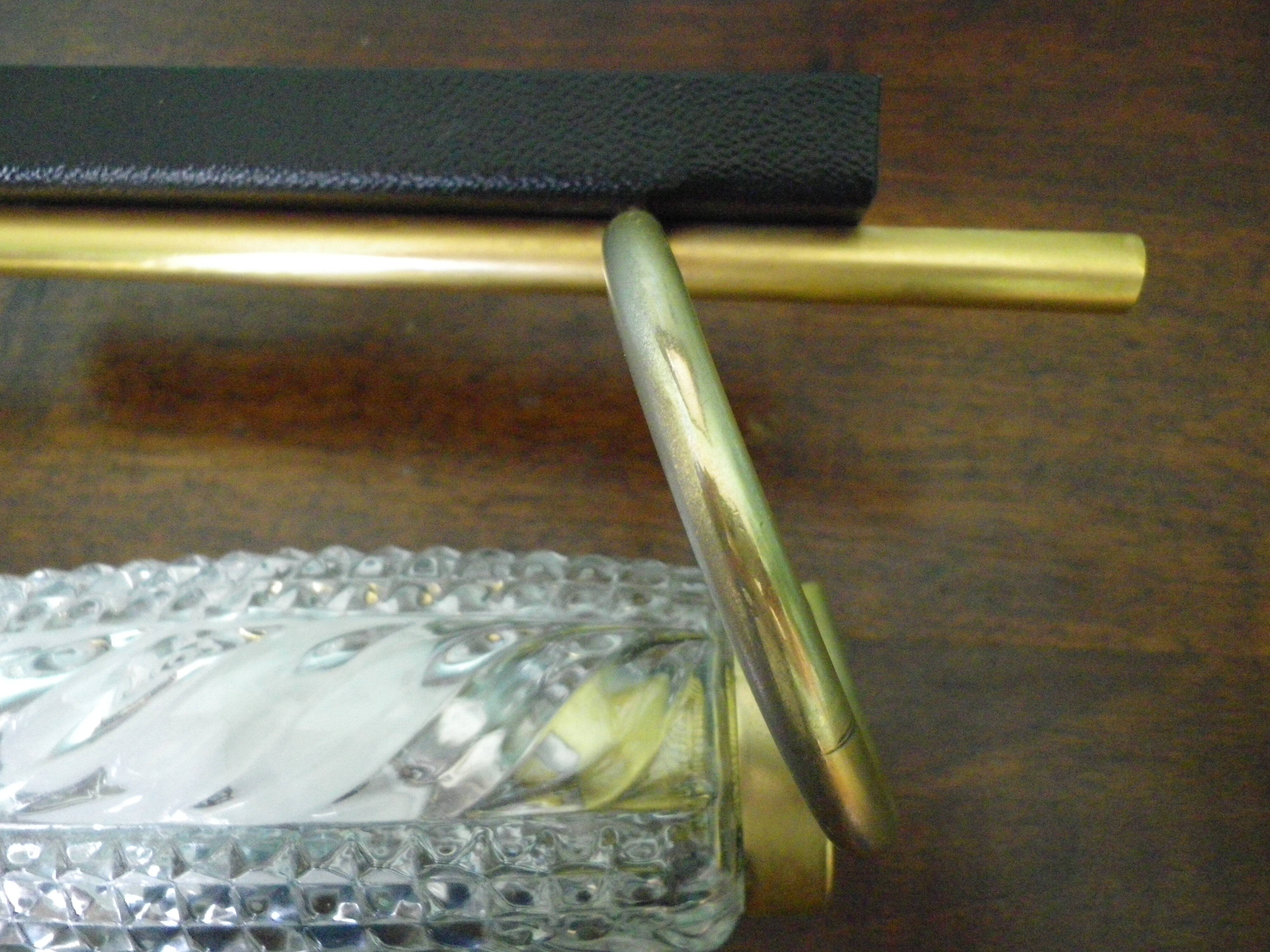 Vintage Glass Moulded Wall Sconces, 1960s, Set of 2