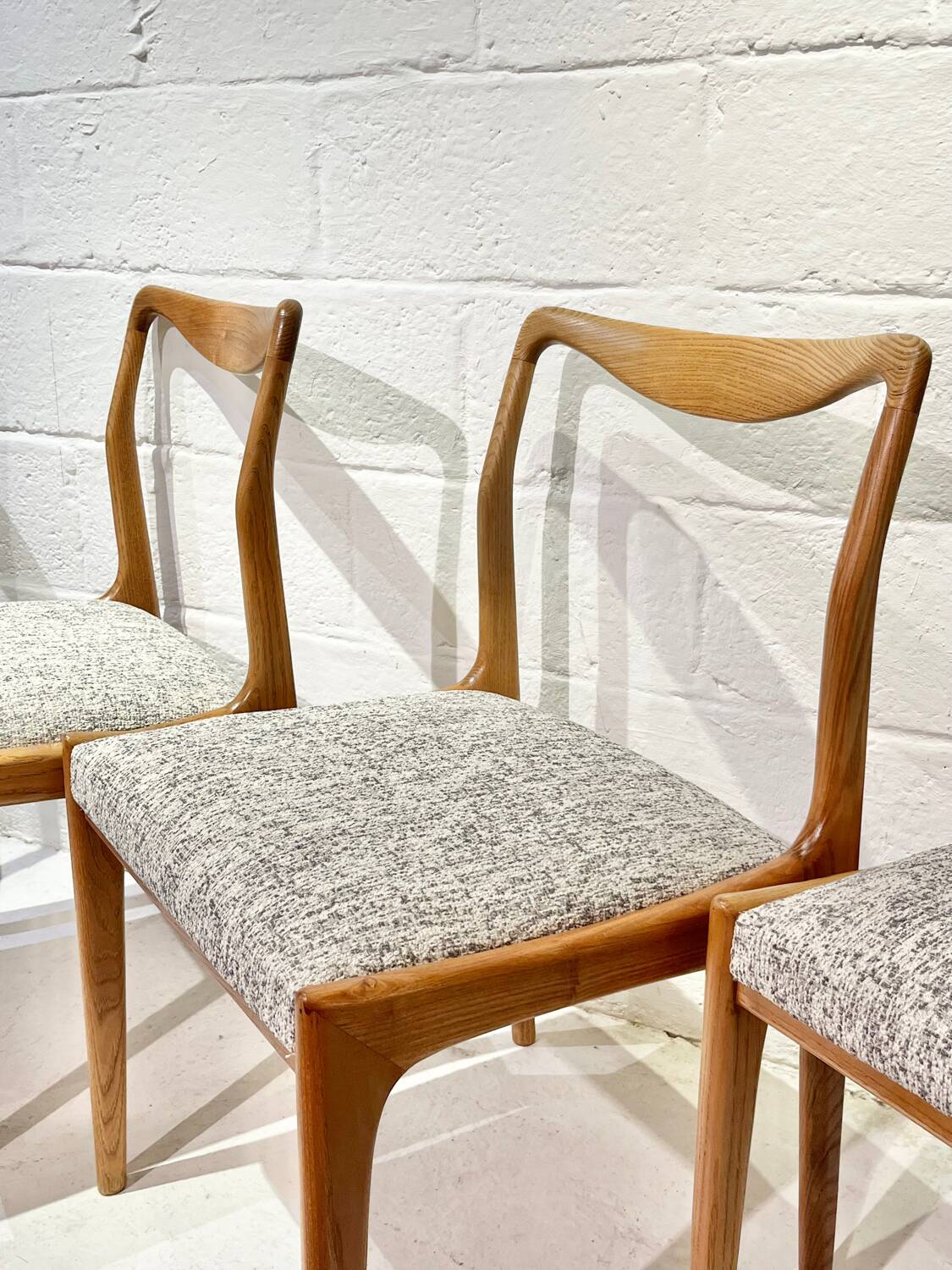 Série de 4 chaises vintage, 1960