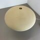 Lampe moderniste kalmar sytle Bauhaus beige metal et laiton, Autriche, années 1950
