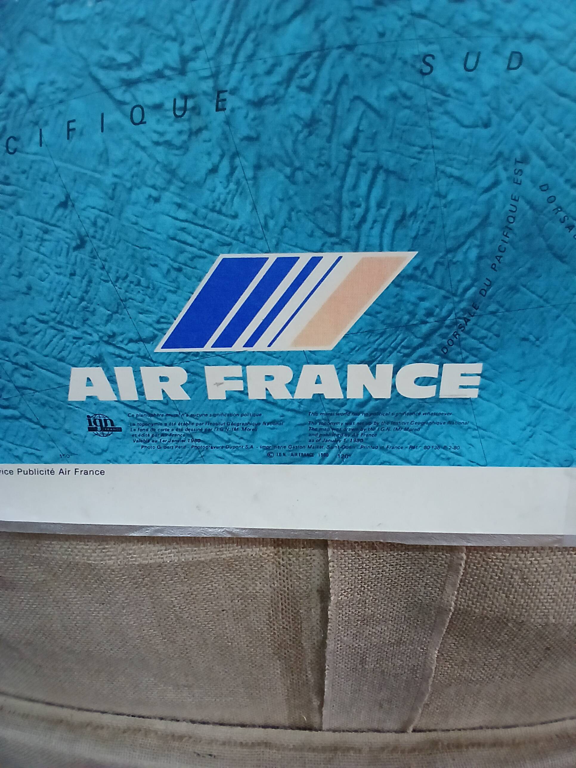 Ign air france map