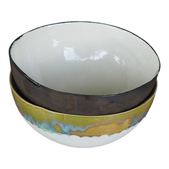 Set of 2 salad bowls