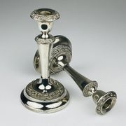 Chandeliers en argent plaqué d'Ianthe, Angleterre, années 1950, lot de 2