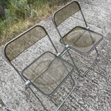Plia chairs by Giancarlo Piretti for Castelli