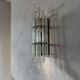 Vintage crystal wall sconce / KOLARZ Leuchten wall lamp